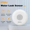 Controllo Imou Wireless Sensor Smart Water Alarr Alar Acqua Rilevatore di perdite IP66 Waterproof Zigbee 2.4G WiFi per il controllo dell'app per bagno da cucina Controllo