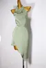 Casual jurken Feicheng dameskleding mode elegante slanke slanke sexy figuur flatterende jurk 105