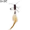 Zabawki Dr.dc Druzowanie kota kicie owad Dragonfly Fireath Cat dostarcza kota pet moth zabawka interaktywna zabawa dla kota z kota