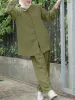 Odzież Zanzea moda Zestawy muzułmańskie dwuczęściowe zestawy damskie wyprzedzenie jesienne koszulę z długim rękawem Suits Casual Turkey Islamski odzież