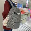 Backpack Joypessie Girls Bookbag Fashion Book per adolescenti carino shoolbag kawaii Lady Travel Mochila College Women Spall Bag Pack