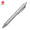 Pennor 1 st rostfritt stål Business Office Press Signatur Writing Pen Metal Gel Pen HeavyDuty Feel