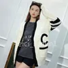 Autumn Winter Sweater Women Sticked Loose Coat Double Letter Printed Cardigan Sweaters New Women's Sweaters Women Spring Autumn Loose Woman Designer