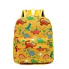 Bolsa da bolsa do jardim de infância para o dinossauro de menino de 3 a 5 anos Zaino Scuola Elementare por New Bimbo Girl Children Backpack Sac enfant