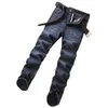 Designer de jeans masculin printemps / été 2022 Jeans pour hommes minces hommes lâches pantalons décontractés hauts élastiques lâches p4qg