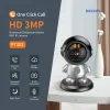 Cameras ESCAM PT302 One Click Call Humanoid Detection Cloud Storage H.265 WiFi IP Camera with Two Way Audio Night Vision Sound Warning