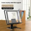 Stands Ryra T17 Aluminium Alloy Desktop Foldble Tablet Holder For iPad Phone Universal Desktop Stand Holder Inom 412 -tums telefon