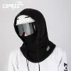 Masks COPOZZ Winter Ski Mask Cycling Skiing Thermal Fleece Mask Outdoor Sport Windproof Cycling Headgear Balaclava Half Face Mask