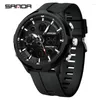 Montre-bracelets Sanda G Style Sports Mélangers Méalités Mentes Mentes de luxe Watch Digital 50m Quartz étanche Quartz montre un masculino masculin pour mâle masculino