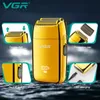 VGR Shaver Professional Razor Electric Shaver RECROCATION RACH MASKIN PORTABLE skägg Trimmer Mini Shaver för män V-399 240411