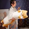 130 cm gigante longo shiba inu cachorro luxuosh broy pillow recheado animal macio corgi chai chai kawaii aniversário namorado presente 240422