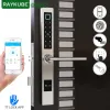 Управление Baykube TT Lock App BL Electronic Door Lock Waterprint Smart -Print Smoper Smoper Themary Password Aluminum Door Lock