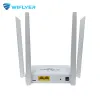 Routrar We2002 4G SIM ROUTER 300MBPS OpenWRT Access Point genomwall WiFi Lan Wan EC200Teuha Module 4GHz 5DBI Antenna för hemmet