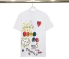 camiseta de grife de designer Summer manga curta grafite grafite de luxo marca de camisetas homens camisetas tee mass roupas