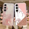 حالات الهاتف الخلوي لـ Galaxy S24 Case S24 Plus S 24 Ultra Phone Cover Marble Clear Coque Soft TPU Fundas for S24+ S24Plus Shell