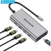 Hubs Minisopuru Hub USB C Hub 5 Porta 10 Gbps Tipo C a USB C 3.2 Gen 2 PD 100W Multiporta Adaptador para MacBook Pro iMac XPS USB Hub