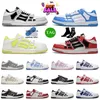 Professionele Amirir schoenen Men Trainers Skelet Bones Skel Top Lage Casual Women Skel Skeleton Luxe Blauw Red Wit Black Green Graen Sports Designer Sneakers Lopers