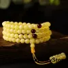 Brins Bracelet d'ambre naturel bracelettes hommes femmes guérison des pierres précieuses bien bijoux véritablement baltique baltique 108 perle mala bracelets collier