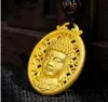 Neue Nachahmung Gold Buddha Anhänger Halskette Thailand Männer Amulett glückliche Halsketten4809710