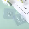 new arrival doublesided adhesive wall hooks hanger strong transparent hooks suction cup sucker wall storage holder for kitchen bathroom LL