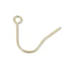 Komponenter 50st 14K Guldfylld örhängen Krok Fransk öronkrok Minimalistiska tråd Eörresultat Gratis frakt för smycken Making DIY