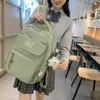 Backpack Trendy Women Pink School Bag Girl Travel Book Fashion Ladies Kawai College Cool Female Laptop Student