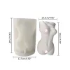 &equipments 3D Human Girl Body Vase UV Crystal Epoxy Mold Handmade Flower Pot Silicone Mould