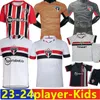 Sao Paulo FC Soccer Jerseys 2024-2025James Galoppo Rafinha Pato Luciano قمصان Mens Calleri Lucas Arboleda David Pablo Maia Uniforms Kids24-25