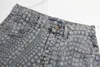 Designer Herren Jeans Hombre Hosen Männer Frauen Marke Luxushose Denim hochwertige Hosen für Frauenhosen Vollkürbis Muster Denim gewaschener gerade Hosen