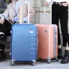 Bagage hoogwaardige reiskoffers met wielen Spiraalvormig patroon groot formaat bagage wielen reiscabine koffer