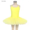 Stage Wear 17050 Blue Spandex Ballet Dance Tutu Girls Ballerina Show Costume Kids Performance Dresses 5 Color Available