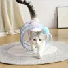 Toys Cats Tunnel Foldable Pet Cat Toys Funny Kitten Stick Mouse Supplies Fun Toy Tunnel Toy for Cat Play Tunnel Tube Cat Accessories