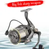 Accessories Ultra Light Spinning Wheel Longrange Casting Metal Wire Cup Design 12KG Max Drag Power Spinning Fishing Reel 4.8:1 17+1 Bearing