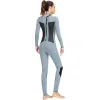 Akcesoria Premium 3 mm neopren neoprenowy Kobiety Kobiety Onepiece Keep Keep Surf Surf Nurkowanie Suibeting Sfishing Spearfishing Kitesurf Kobiet Kobiet