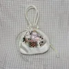 Ny handbroderad sidenhandväska Kvinnor Etnisk stilkopplingar Bucket Bag Mini Fi Summer Purse DrawString Phe Handbag M1GN#