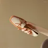 Casual schoenen Spring vrouwen vierkant teen lage hakken dikke hielpompen zaptos de mujer gemengde kleur boog loafers