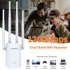 Routery Comfast Wi -Fi Repeater 300 1200 Mb/s 2,4G/5Hz Network WIFI Extender Wzmacniacz wzmacniacz WI FI ROUTER HOME ROUTER