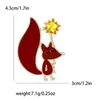 Broches Rhinestone for Women Unisex Cute Cartoon Animal Pins Office Party Friend Gifts Accessoires