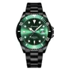 Green Ghost Full Full Automatic Quartz Watch Mens Watch Tride Glow Sports Sports Watch Tiktok