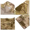 Foot-Wear Tactical Frog Suit's Men's CP Camouflage Entraînement en plein air Chasse Chasse Breffe Longsleeve Man Combat Fans militaires