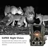 Kameror Night Vision Hunting Trail Camera Outdoor Motion Activated PIR Sensor Hunting Cameras Photo Traps Wildlife Camera IP65 HC801A
