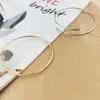 Bracciale aperto alla moda per donne rotonde minimalista elegante oro in argento di colore delle donne accessori per donne