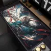 Kuddar Laptop Rubber Mouse Pad Stor Gaming Mousepad Gamer HD Print Computer Mouse Mat Locking Edge Carpet Anime Nonslip Game Desk Mat