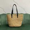 Tote in Strail Designer вязаная сумочка модная сумка для плеча 10А зеркало 1: 1 Качественная сумка для покупок 27 см с коробкой Wy084