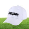 Compton Baseball Cap Men Women Snapback Hip Hop Hat Black White Casquette J12253417431