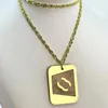 Chain de colar pendente de ouro 18k, nunca desbotador, designer de diamante colares de inserção de jóias de casamento presentes