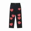 2024 Mens Jeans Designer Make Old Washed Jeans Straight Trousers Letter Prints for Women Men Casual Long Style