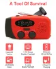 Radio Proteable Emergency Solar Hand Crank Dynamo AM/FM/WB Weather Radio LED Flashlight Charger Waterproof Emergency Survival Tools Hot