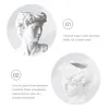 Décorations Creative Statue Styl Holder Sculpture David Resin Portrait Makinup Brush Box Rangement Boîte de rangement en vase Art Craft Garden Decoration