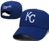 Ball Caps 2023-24 Kansas City'''royals'''Unisex Fashion World Series Baseball Cap de base la ny Snapback Hat Men des femmes